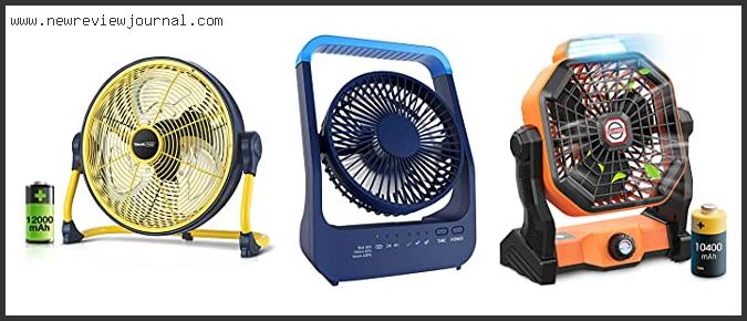 Top 10 Best Rechargeable Fan Based On Customer Ratings