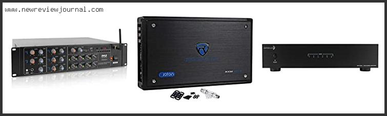 Top 10 Best 8-channel Amplifier Based On Customer Ratings