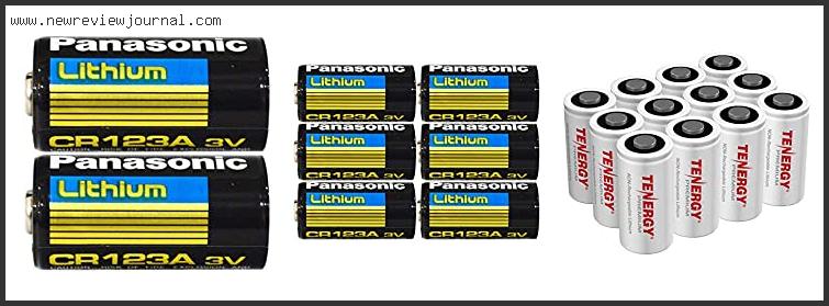 Top 10 Best Cr123 Battery Reviews With Scores