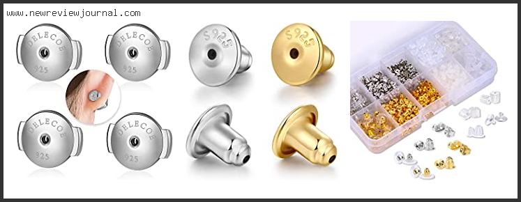 Top 10 Best Earring Backs For Studs – Available On Market