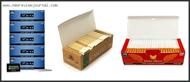 Best Cigarette Tubes