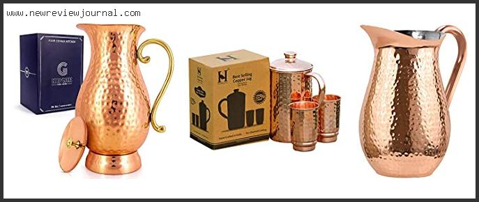 Top 10 Best Copper Water Pitcher With Buying Guide