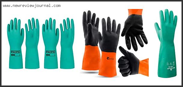 Top 10 Best Chemical Resistant Gloves Based On Customer Ratings
