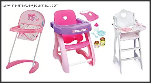 Top 10 Best Doll High Chair Based On User Rating