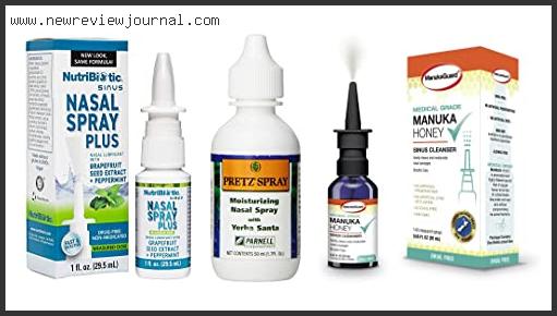 Top 10 Best Moisturizing Nasal Spray – Available On Market