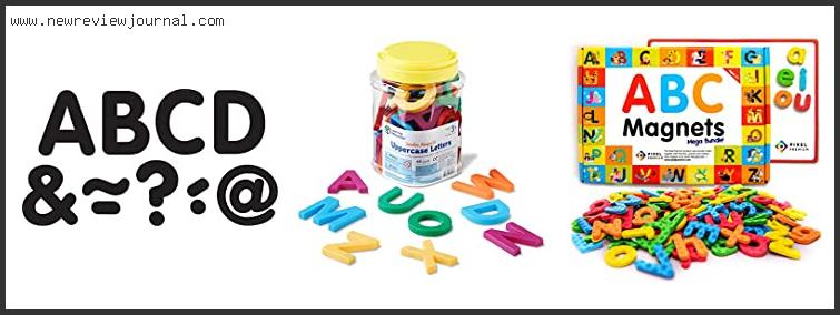 Top 10 Best Magnetic Letters Reviews With Products List