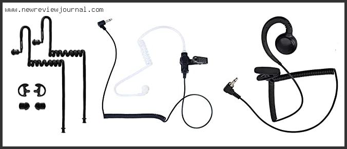 Top 10 Best Earpiece For Law Enforcement Reviews With Products List