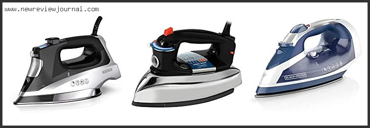 Top 10 Best Black And Decker Iron Reviews For You