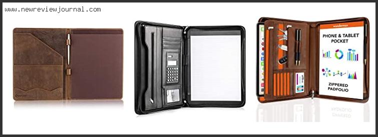 Top 10 Best Leather Portfolio Reviews With Products List