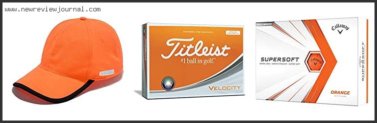 Top 10 Best Orange Golf Balls With Buying Guide