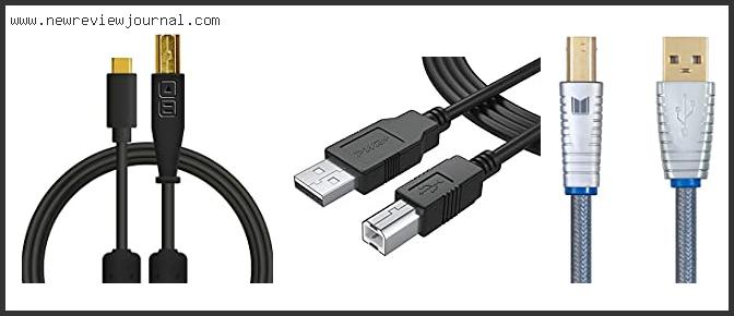 Best Usb A To B Cable For Audio