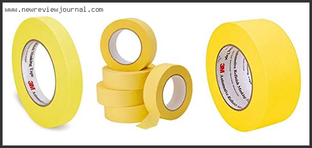 Best Automotive Masking Tape