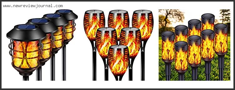 Top 10 Best Flickering Flame Solar Lights Based On Customer Ratings