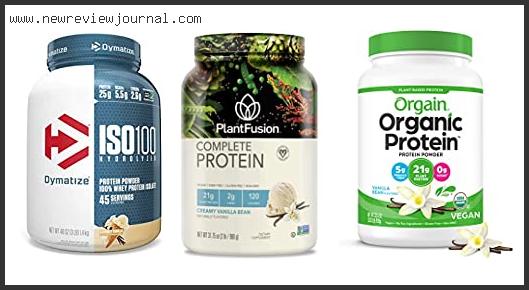 Top 10 Best Rated Gluten Free Protein Powder With Expert Recommendation