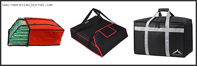 Top 10 Best Pizza Delivery Bags Based On User Rating
