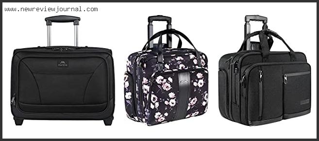 Top 10 Best Rolling Laptop Bags Reviews For You