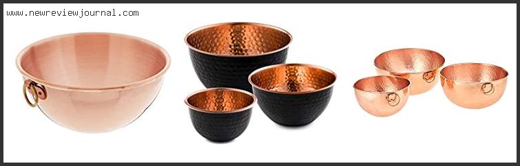 Top 10 Best Copper Mixing Bowl Reviews With Scores