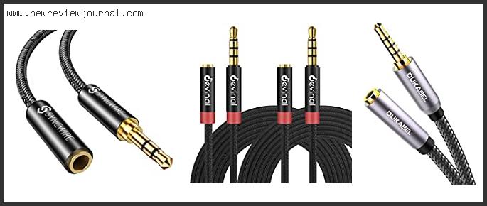 Top 10 Best 3.5mm Extension Cable Based On Scores