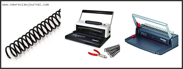 Top 10 Best Coil Binding Machines Reviews For You
