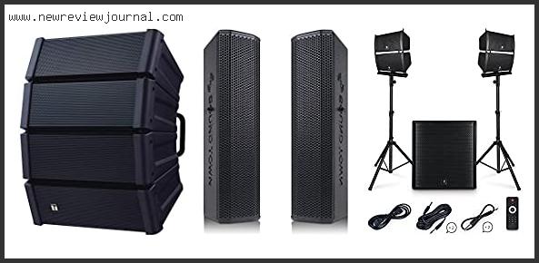 Top 10 Best Line Array Speakers Reviews With Products List