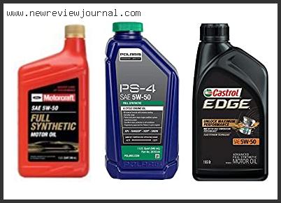 Top 10 Best 5w50 Synthetic Oil Based On User Rating
