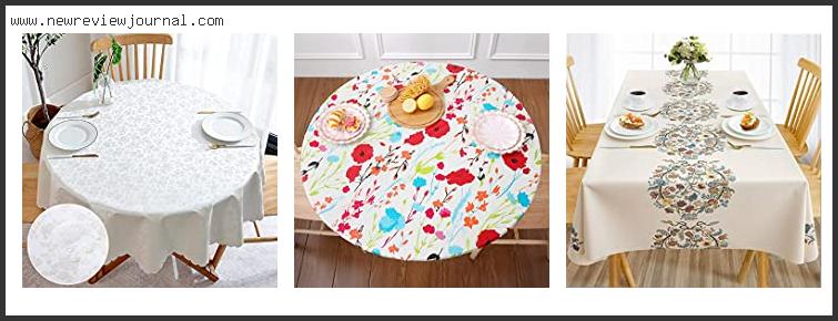 Top 10 Best Vinyl Tablecloths Reviews With Products List