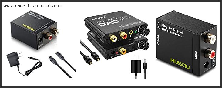 Top 10 Best Optical To Rca Converter Based On User Rating