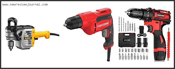 Top 10 Best Corded Drill Driver With Clutch Based On Customer Ratings