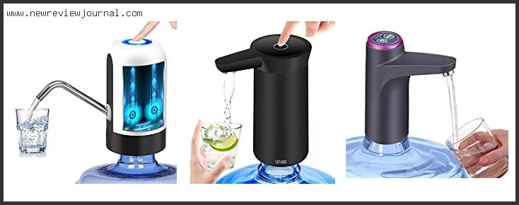 Top 10 Best Water Bottle Pump Reviews With Scores