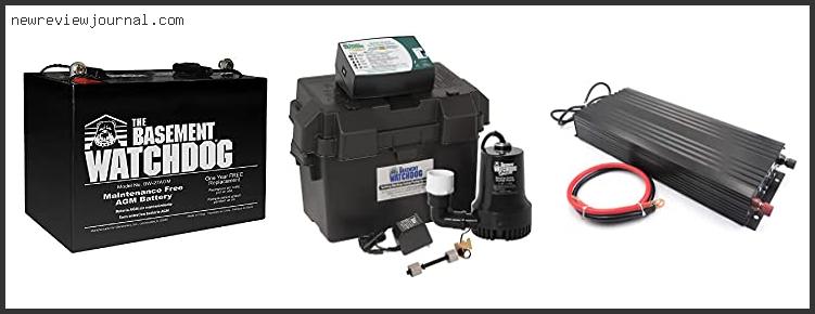 Deals For Best Sump Pump And Battery Backup Systems With Expert Recommendation