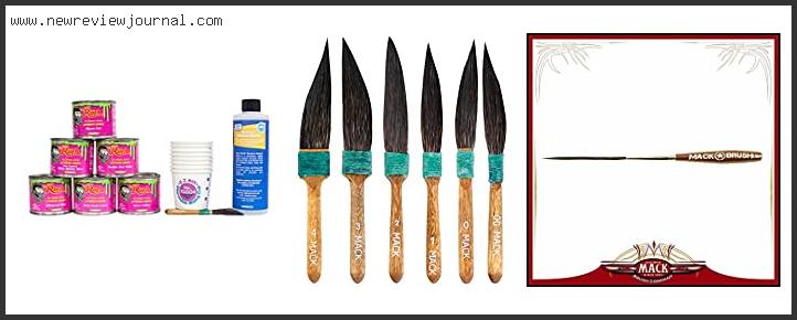 Top 10 Best Pinstriping Brush For Beginners In [2024]