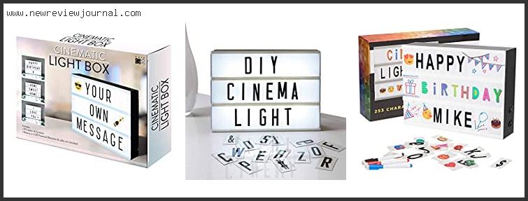 Top 10 Best Cinematic Light Box Based On Customer Ratings