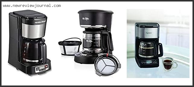 Top 10 Best 5 Cup Programmable Coffee Maker Reviews For You