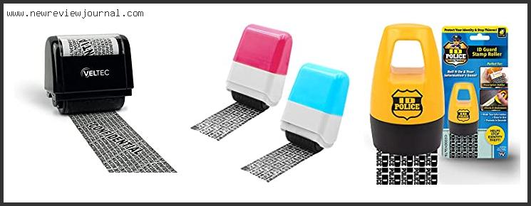 Best Identity Theft Protection Roller Stamp