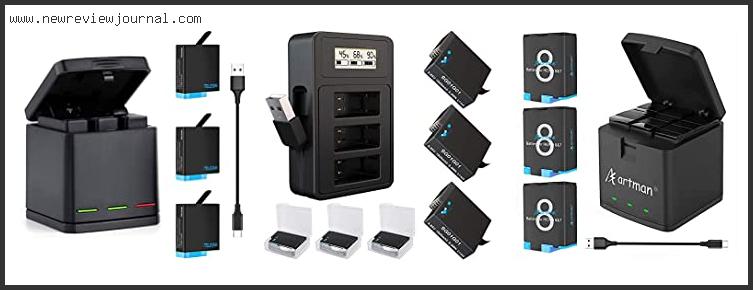 Top 10 Best Gopro Hero 8 Battery Charger Based On Customer Ratings
