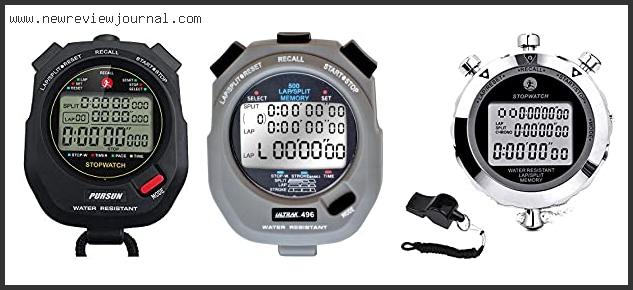 Best Stopwatch For Track Coach