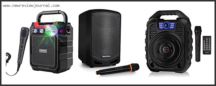 Top 10 Best Pa Speaker For Karaoke With Buying Guide