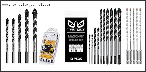Top 10 Best Masonry Drill With Expert Recommendation