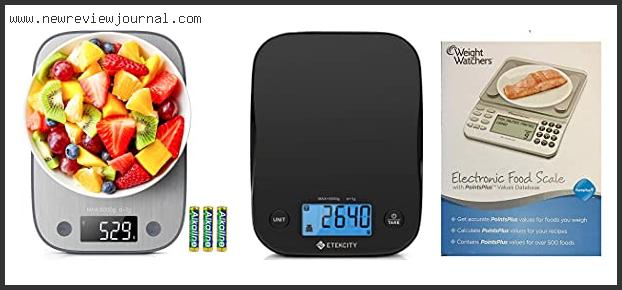 Top 10 Best Food Scale For Weight Watchers Based On Customer Ratings