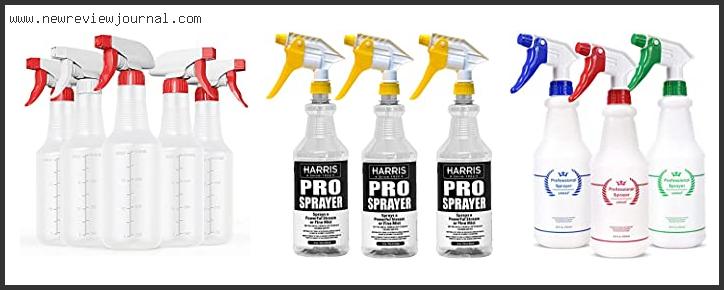 Top 10 Best Commercial Spray Bottle With Buying Guide