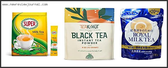 Best Instant Milk Tea Powder