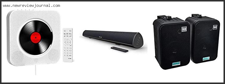 Top 10 Best Wall Mounted Bluetooth Speakers Based On Scores