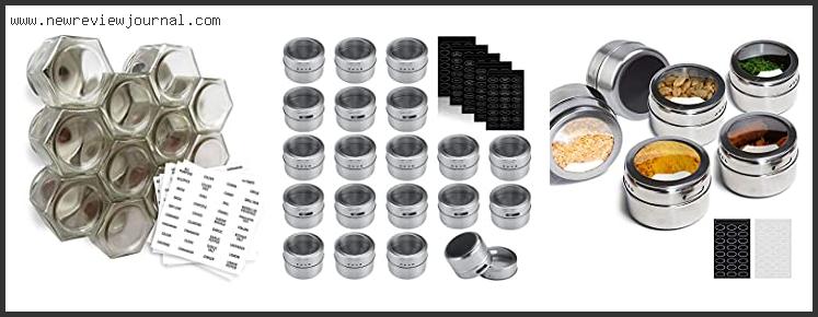 Top 10 Best Magnetic Spice Jars Reviews For You