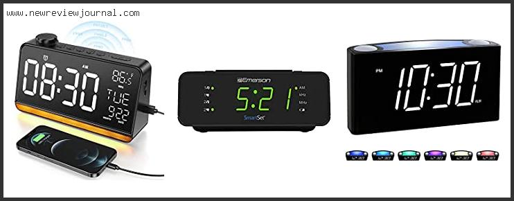 Top 10 Best Clock Radio For Seniors – Available On Market