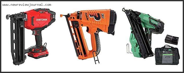 Top 10 Best Cordless Finish Nailer – To Buy Online