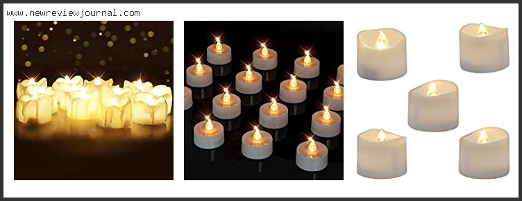 Top 10 Best Flameless Tea Lights With Timer – To Buy Online