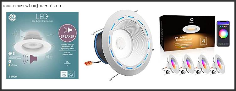 Top 10 Best Recessed Lights With Speakers Reviews With Scores
