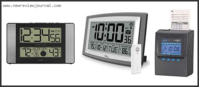 Top 10 Best Atomic Clock With Buying Guide