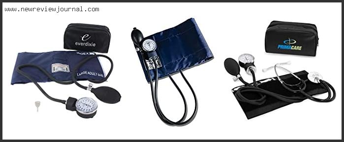 Top 10 Best Manual Blood Pressure Cuffs With Expert Recommendation