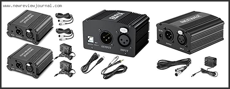 Top 10 Best Phantom Power Supply With Buying Guide